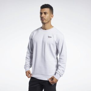 Bluza Męskie Reebok Classic Vector Crew Głęboka Szare PL 50GROPJ